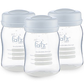 Bộ 3 bình trữ sữa Faztbaby FB0120NX 150ml Màu