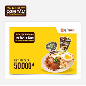 Giftpop e-Voucher - Phiếu Quà Tặng Phúc Lộc Thọ 50K