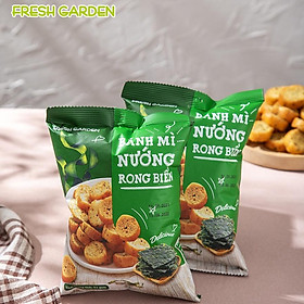 Snack Bánh Mì Nướng Rong Biển FRESHGARDEN Siêu Ngon Giòn Rụm Dinh Dưỡng