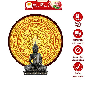 Mua Đèn Thờ Hào Quang Phật Tranh Trúc Chỉ Tròn  Trang Trí Bàn Thờ  Hào Quang Trúc Chỉ Mandala TC-HQ-58