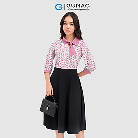 Chân váy bèo xếp trang trí