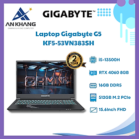 Mua Laptop Gigabyte G5 KF5-53VN383SH (Intel Core i5-13500H | 8GB | 512GB | RTX 4060 8GB | 15.6 inch FHD | Win 11 | Đen) - Hàng Chính Hãng - Bảo Hành 24 Tháng
