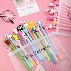 Túi 20 chiếc bút bi nước siêu dễ thương