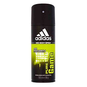 XỊT KHỬ MÙI TOÀN THÂN NAM ADIDAS DEO BODY SPRAY 24H 150ML FRANCE PHÁP