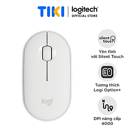 Chuột Bluetooth Logitech Pebble Mouse 2 M350s - Hàng chính hãng