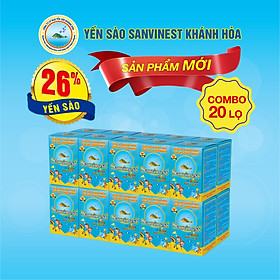 Nước Yến sào Sanvinest Khánh Hòa dành cho trẻ em lọ 62ml - S211