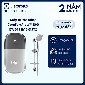 Máy nước nóng Electrolux ComfortFlow 800 - EWE451MB-DST2 - Nhiệt độ ổn định, thư giãn tối đa, màn hình cảm ứng, tiết kiệm nước, an toàn sử dụng [Hàng chính hãng]