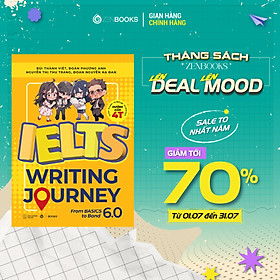 Sách - IELTS Writing Journey From Basics To Band 6.0