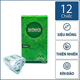 Bao Cao Su Tâm Thiện Chí Gia Đình Hộp 12 Cái_TTC2