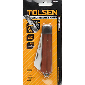 DAO THỢ ĐIỆN LƯỠI THẲNG 38040 TOLSEN - HÀNG CHÍNH HÃNG