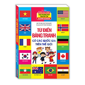Hình ảnh Sách - Từ điển bằng tranh - Cờ các quốc gia trên thế giới (bìa cứng) - MT
