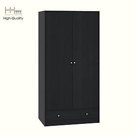 Mua HAPPY FURNITURE   Tủ quần áo 2 cửa mở 1 ngăn kéo - HAPPI  TCM_232   90cm x 54cm x 180cm DxRxC