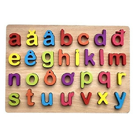 Bảng gỗ chữ số nổi - Totdepre1096