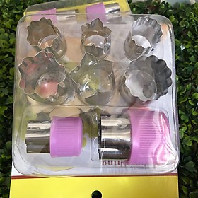 Mua Combo Nhấn Rau Củ Hình Hoa 8 Món