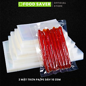 Mua Túi hút chân không thực phẩm hai mặt trơn  1kg túi hút chân không PA PE trơn dày 10 zem cao cấp đủ size (2 mặt trơn)