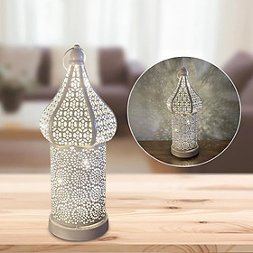 Retro Style Moroccan Lantern Light Props Iron Desk Lamp for Wedding Events