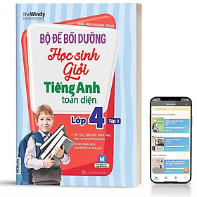 Sách - Combo 2 Tập Bộ Đề Bồi Dưỡng Học Sinh Giỏi Tiếng Anh Toàn Diện Lớp 4 - Tập 1 & Tập 2