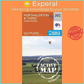 Sách - Northallerton and Thirsk - Catterick and Bedale by Ordnance Survey (UK edition, paperback)