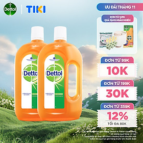 Combo 2 dung dịch diệt khuẩn 1L