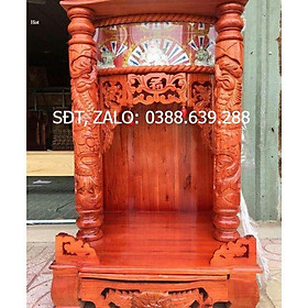 Mua Bàn Thờ Thần Tài Ông Địa 60-98cm gỗ Xoan 100%