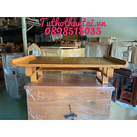 Mua Bàn thờ treo tường gỗ gõ đỏ mẫu hiện đại ngang 61cm