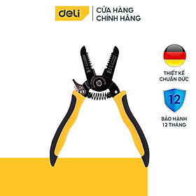 Kềm tuốt dây điện đa năng Deli 7 Inch DL2607- Hàng Chính Hãng