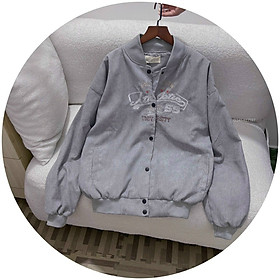 Áo khoác nhung university 59, áo khoác bomber nhung athletic, áo bomber nhung tăm 59, áo khoác chống nắng nhung nam nữ unisex hàn quốc, áo khoác cardigan nhung cá tính