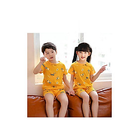 Bộ cộc tay thông hơi cho bé trai và bé gái 2-10 tuổi hàng Quảng Châu