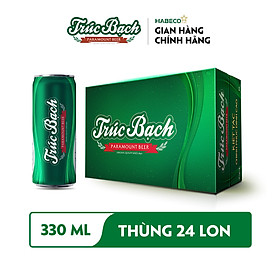 Bia Trúc Bạch - Thùng 24 lon 330ml