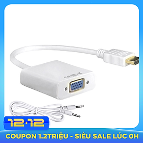 Cáp chuyển đổi HDMI sang VGA Winet (20cm) - Hàng Nhập Khẩu