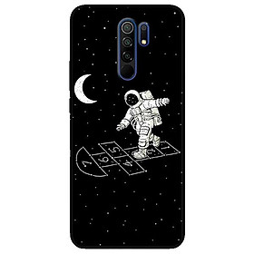 Ốp lưng dành cho Xiaomi Redmi 9 mẫu Vũ Trụ Mặt Trăng