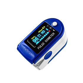 Máy đo huyết áp dạng kẹp ngón tay hỗ trợ đo nồng độ oxi trong máu, SpO2 & PR, nhịp tim với chế độ đo nhanh 10 giây và tắt nguồn tự động