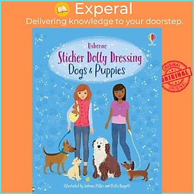 Sách - Sticker Dolly Dressing Dogs and Puppies by Fiona Watt (UK edition, paperback)