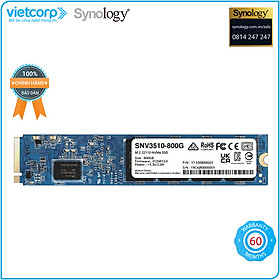 Ổ cứng NVMe 800GB cho NAS Synology SNV3510-800G - Hàng Chính Hãng