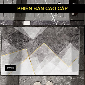 Thảm Lau Chân TCS SHOUSE phòng khách phòng tắm ngủ đế chống trơn trượt siêu thấm hút nước cao cấp sang trọng
