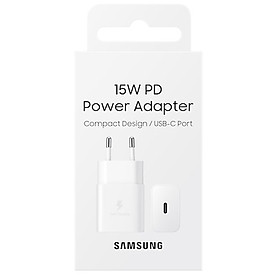 Hình ảnh Củ Adapter Sạc Nhanh Type C 15W Samsung EP-T1510N - Hàng Chính Hãng