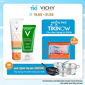 Bộ Kem Chống Nắng Chống Ô Nhiễm Và Bụi Mịn VICHY Capital Soleil Mattifying