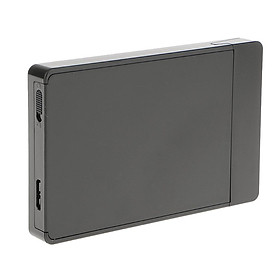USB3.0 SATA III 2.5'' SSD HDD Hard Drive Enclosure Laptop Disk Case Box Black