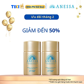 Bộ 2 Sữa chống nắng dưỡng da bảo vệ hoàn hảo Anessa Perfect UV Sunscreen