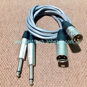 Mua Dây belden Usa Jack Neutrik Canon đực ra 6.5 ly  combo 02 dây