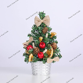 Cây Thông Nhí TNM18 Cây 20cm Trang Trí Giáng Sinh Cây Thông Noel