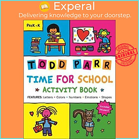 Sách - Time for School Activity Book by Todd Parr (US edition, paperback)