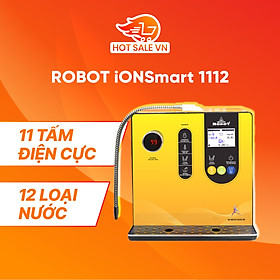 Mua Máy Lọc Nước Điện Giải Ion Kiềm ROBOT IonSmart 1112 Nóng Thông Minh Tạo 12 Loại Nước Sử Dụng - Hàng Chính Hãng