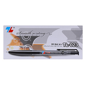 Hộp 20 Bút Bi Thiên Long TL-023 - Đen