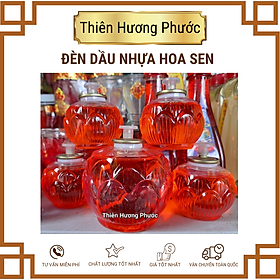 Mua Đèn dầu nhựa hoa sen 100ml