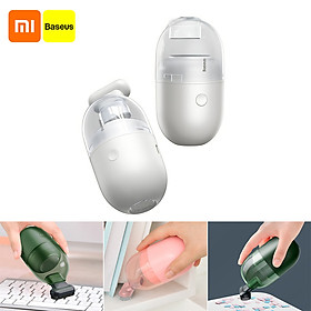 Máy Hút BụI Để Bàn Cầm Tay Xiaomi Baseus C2 1000Pa Không Dây Phù Hợp Dọn Dẹp Máy Tính Góc Bàn