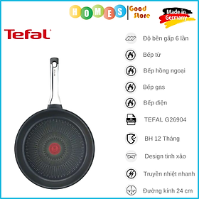 Mua Chảo Chống Dính TEFAL Excellence G26904 Đường Kính 24 Cm  Nhập Khẩu Đức  Phủ Titanium Excellence Bền Gấp 6 Lần Chảo Thường - Hàng Nhập Khẩu