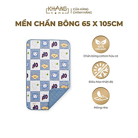 Mền Bông Trẻ Em Khang Home Ấm Áp Cho Giấc Ngủ Của Bé 65x105cm