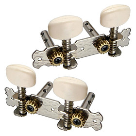 2pcs Ukulele Tuning Pegs Machine Heads Tuners for Ukulele Classical Guitar