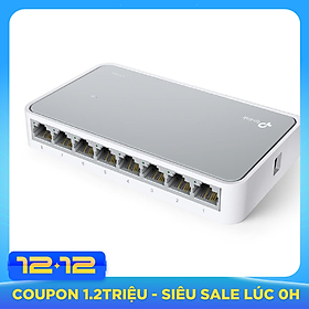 TP-Link TL-SF1008D - Bộ Chia Tín Hiệu Để Bàn 8 cổng 10/100Mbps - Hàng Chính Hãng